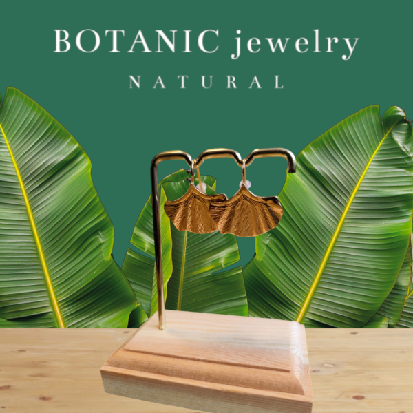Boucles d'oreilles Ginkgo