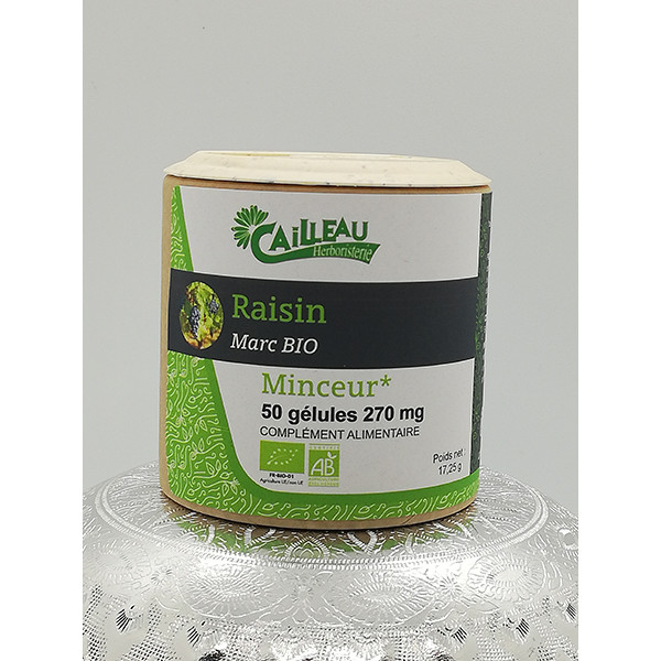 RAISIN marc BIO - 50 gélules végétales