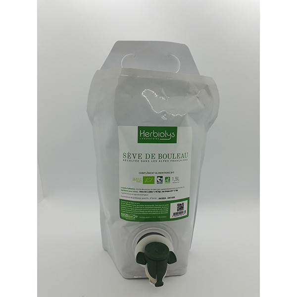 SEVE DE BOULEAU BIO- poche souple 1,5L